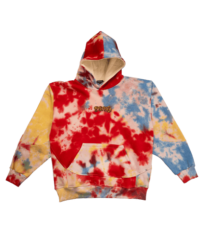 CANDYFLIP TIE AND DYE HOODIE