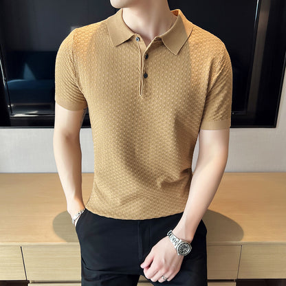 Men's Slim Fit Short Sleeve Shirt