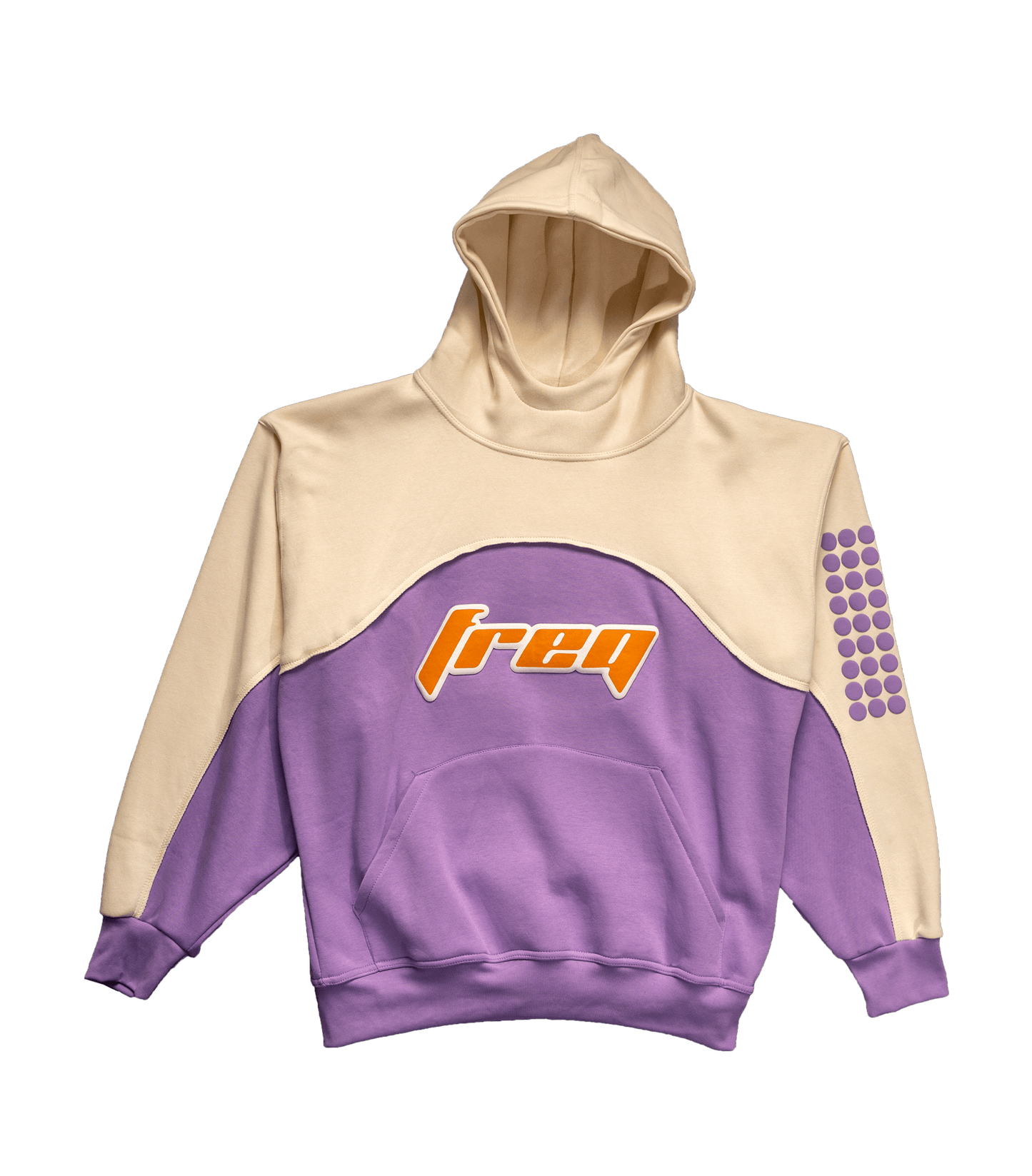 TELETUBBIES HOODIE PURPLE & CREAM