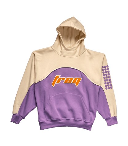 TELETUBBIES HOODIE PURPLE & CREAM