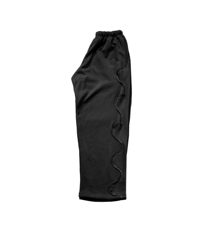 FREQ WIDE-LEG TROUSERS BLACK