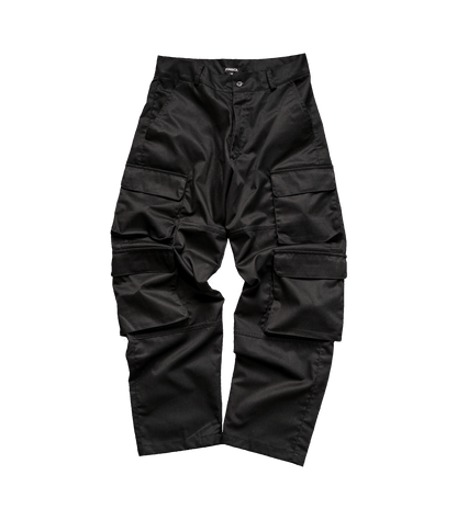 FREQ CARGO PANTS BLACK