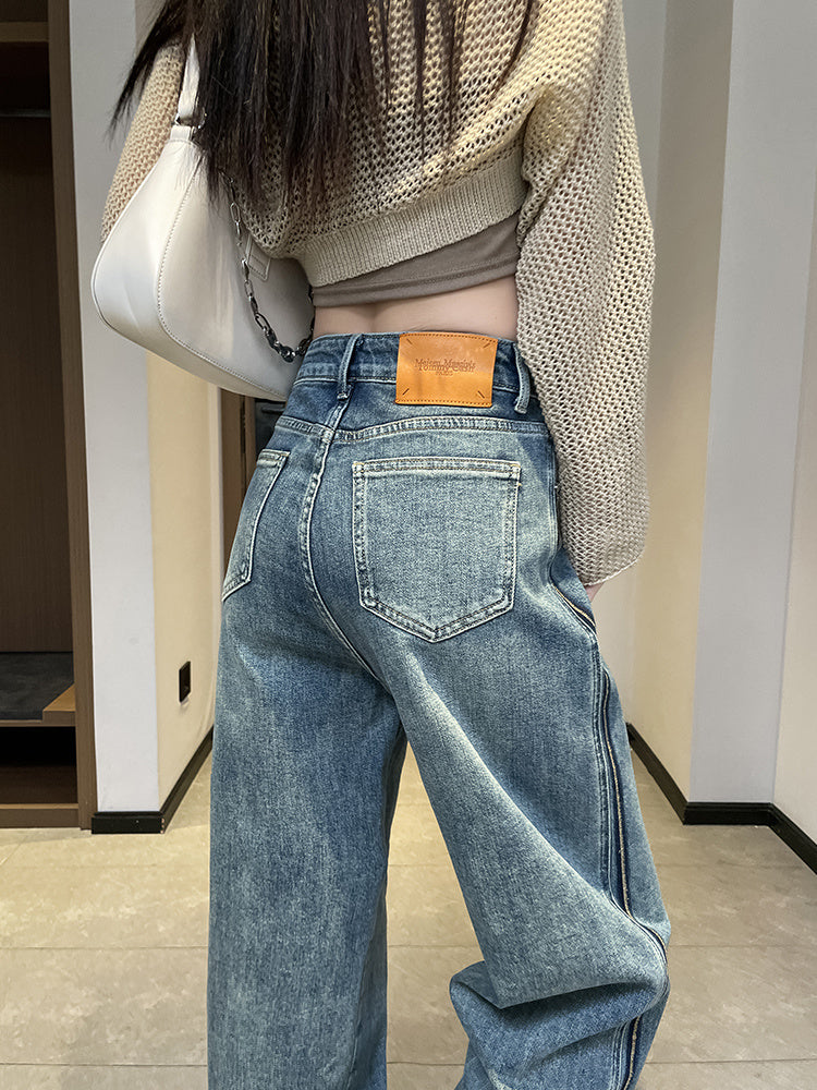 Wide Leg Jeans Women High Waist