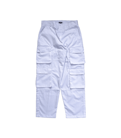 FREQ CARGO PANTS WHITE