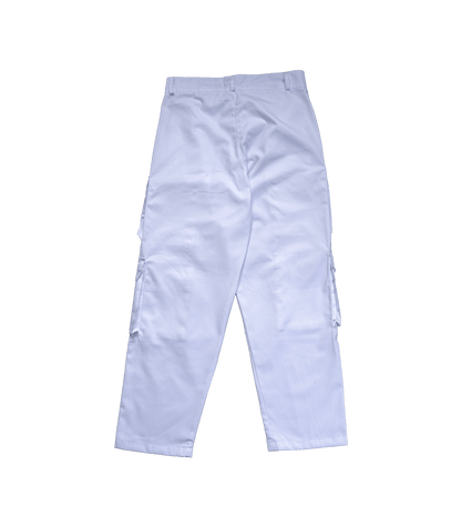 FREQ CARGO PANTS WHITE