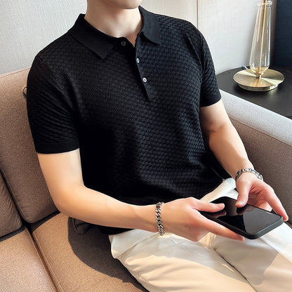 Men's Slim Fit Short Sleeve Shirt