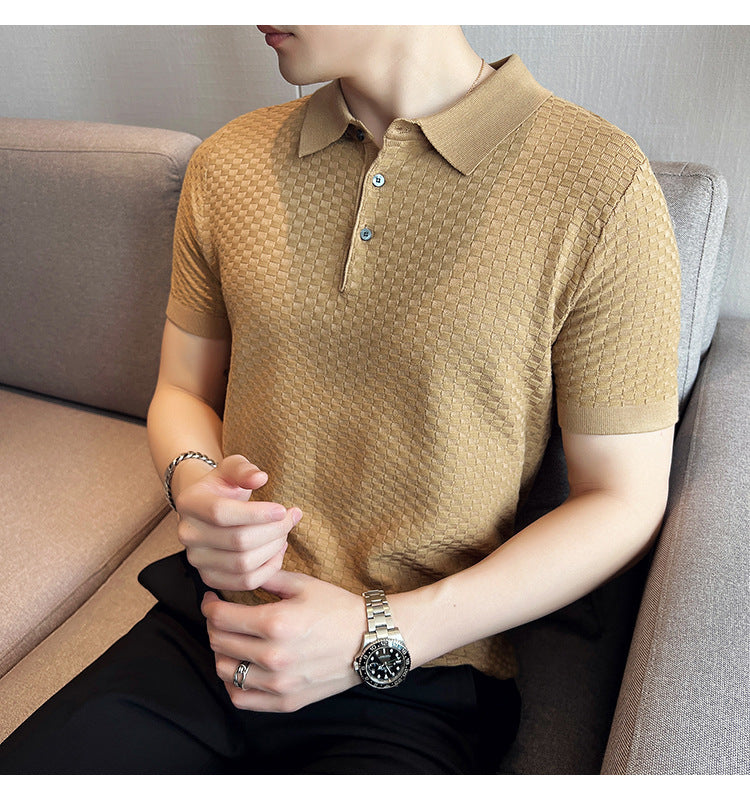 Men's Slim Fit Short Sleeve Shirt