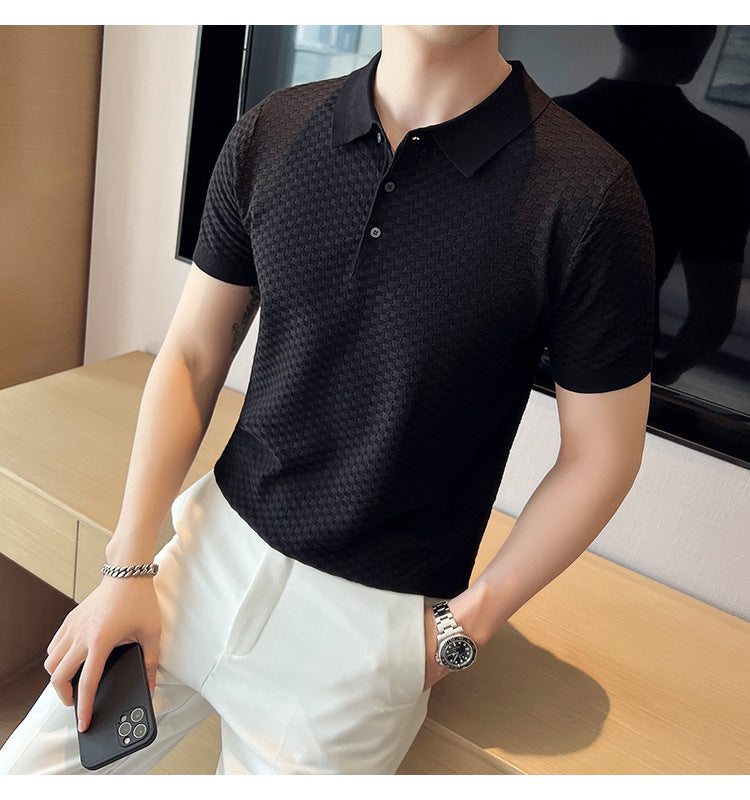 Men's Slim Fit Short Sleeve Shirt