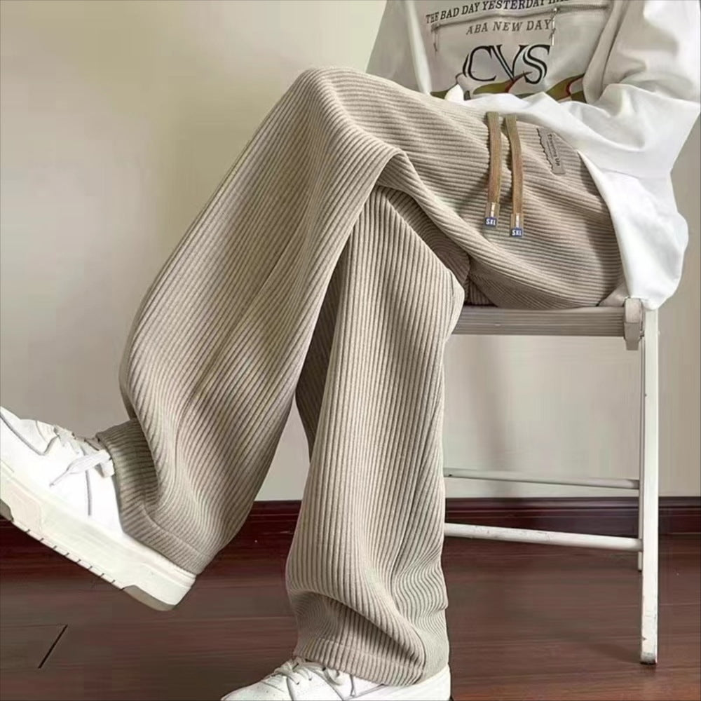 Men's Loose Straight Casual Pants