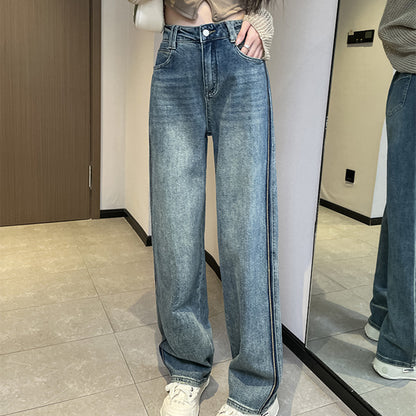 Wide Leg Jeans Women High Waist